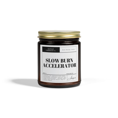 Slow Burn Accelerator – Sultry Vanilla Scented Candle - Romance Reader Gift