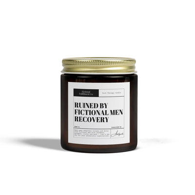 Ruined by Fictional Men - Cashmere Musk Scented Candle - Reader Gift