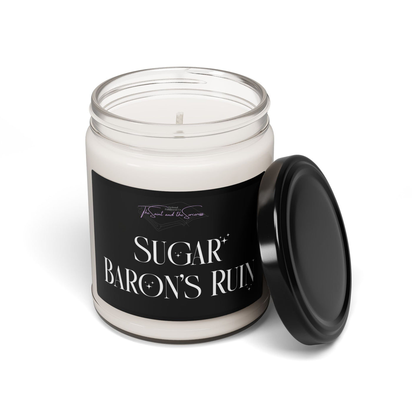 Sugar Baron's Ruin -  Coconut Cream and Cardamom Scented Candle