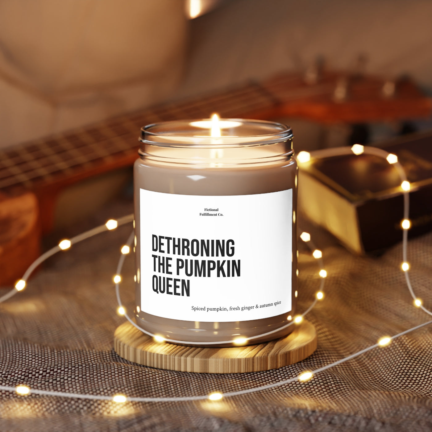 Pumpkin Ginger Fall - Scented Candle - Virgin River and Gilmore Girls Gift