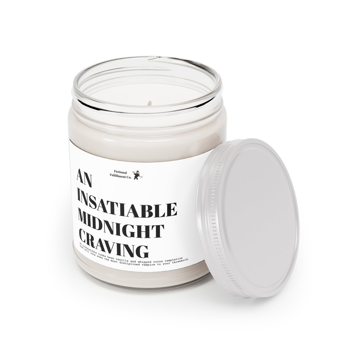 Discovery of Witches Fan / Dark Academia Reader Gift Candle - Vanilla and Whipped Cocoa