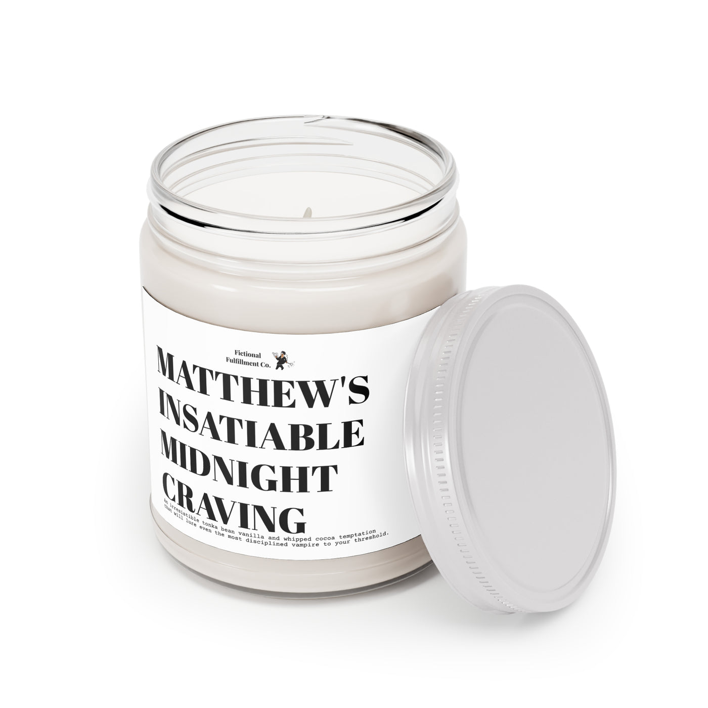 Discovery of Witches Fan / Dark Academia Reader Gift Candle - Vanilla and Whipped Cocoa