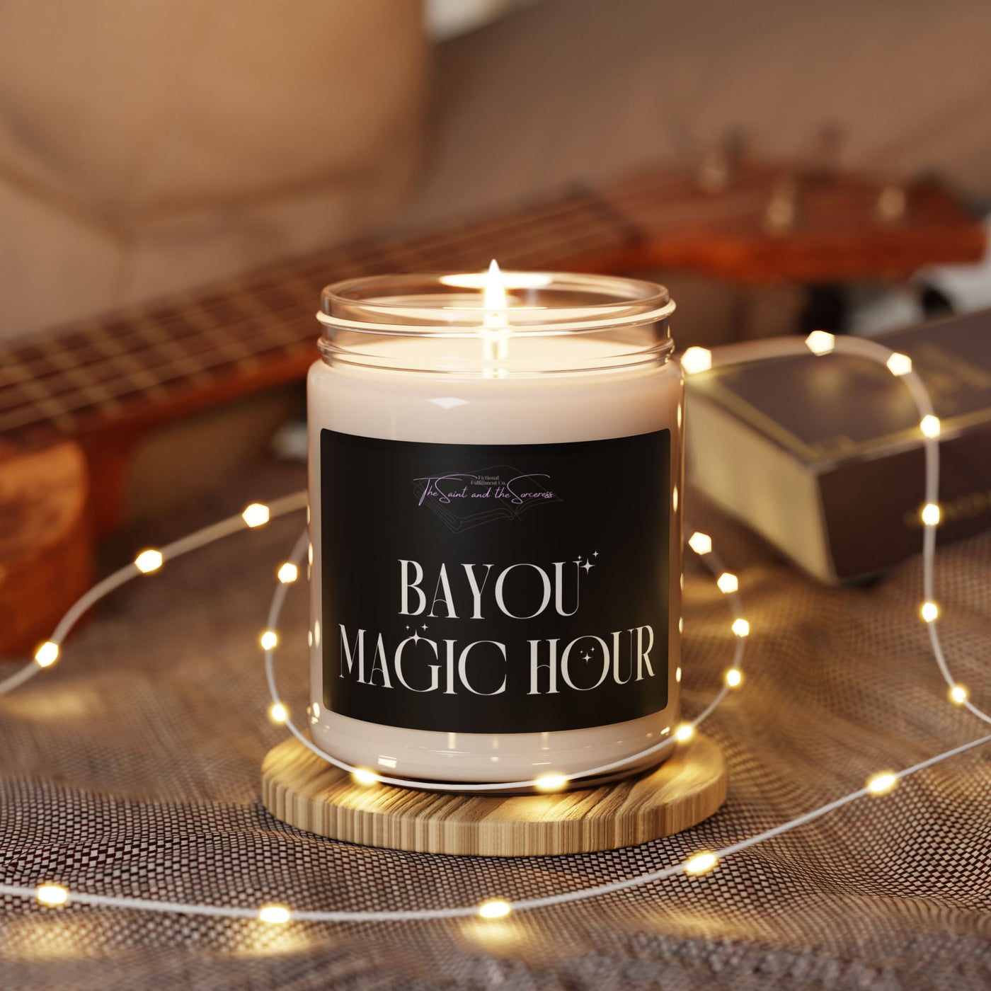 Bayou Magic Hour - Sea Salt and Orchid Scented Candle
