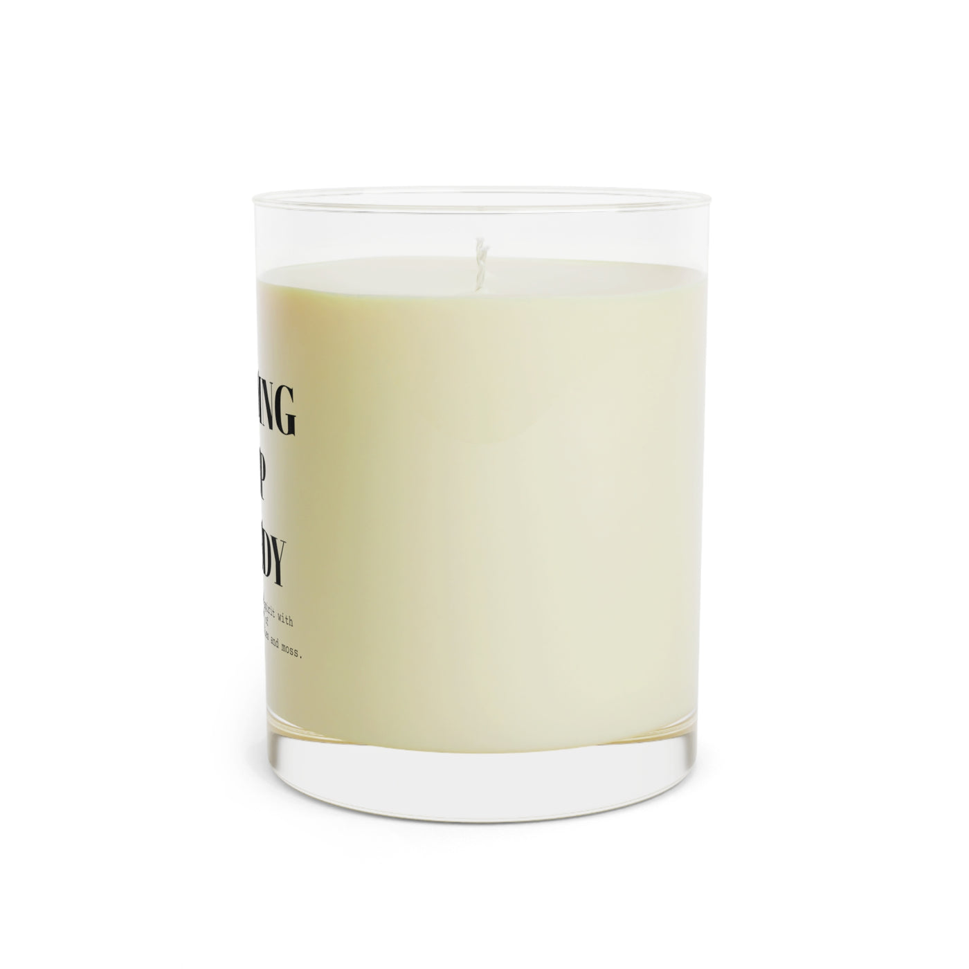 "Reading Slump Remedy" Ocean Mist Scented Candle  - Gift for Book Lovers