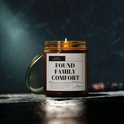 Found Family Comfort - Cinnamon Chai Scented Candle - Perfect Gift for Readers