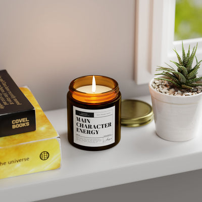 Main Character Energy - Blackberry Vanilla Scented Candle - Gift for Readers