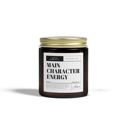 Main Character Energy - Blackberry Vanilla Scented Candle - Gift for Readers