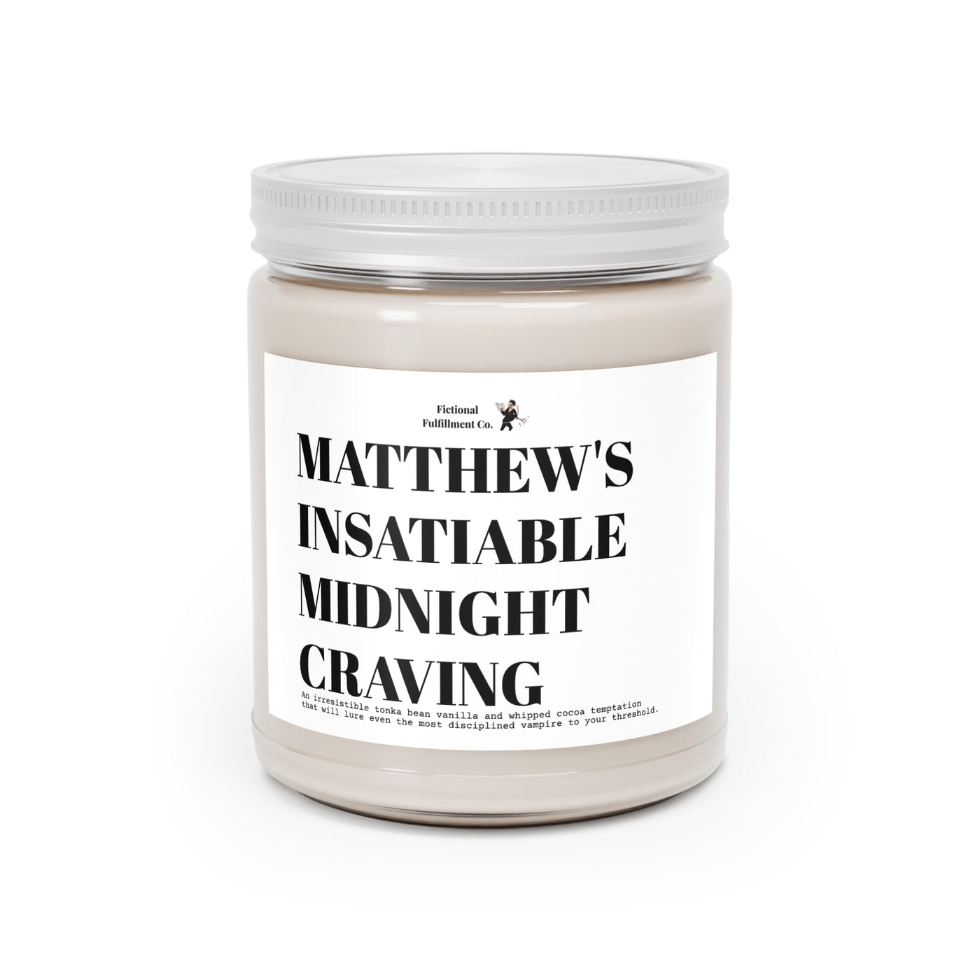 Discovery of Witches Fan / Dark Academia Reader Gift Candle - Vanilla and Whipped Cocoa