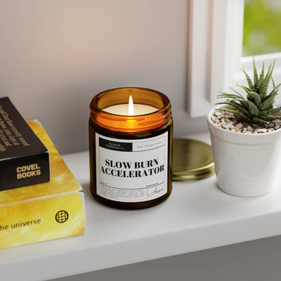 Slow Burn Accelerator – Sultry Vanilla Scented Candle - Romance Reader Gift