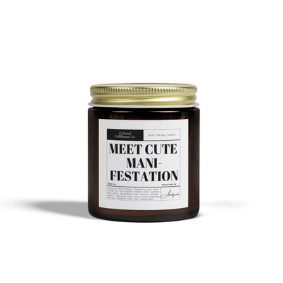 Meet-Cute Manifestation - Beechwood Scented Candle - Gift for Romance Readers