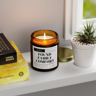Found Family Comfort - Cinnamon Chai Scented Candle - Perfect Gift for Readers