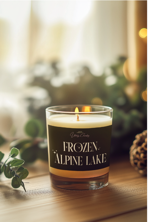 Frozen Alpine Lake - Mountain air, Oceanic Sea Salt and Bergamot Candle
