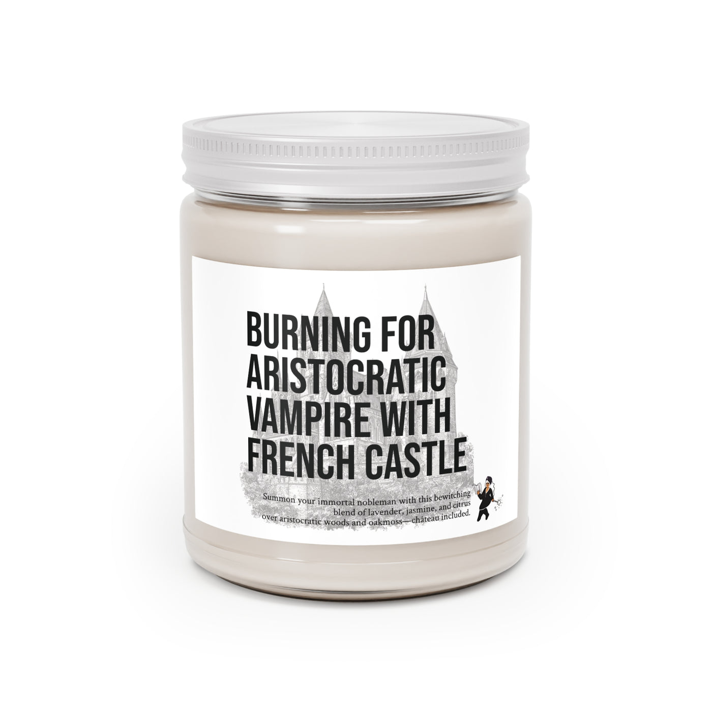 "Christmas Slow Dance at the Chateau" - Pine, Fir, Cinnamon Scented Candle with Gourmand Notes