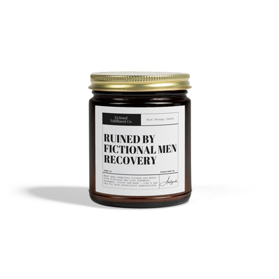 Ruined by Fictional Men - Cashmere Musk Scented Candle - Reader Gift