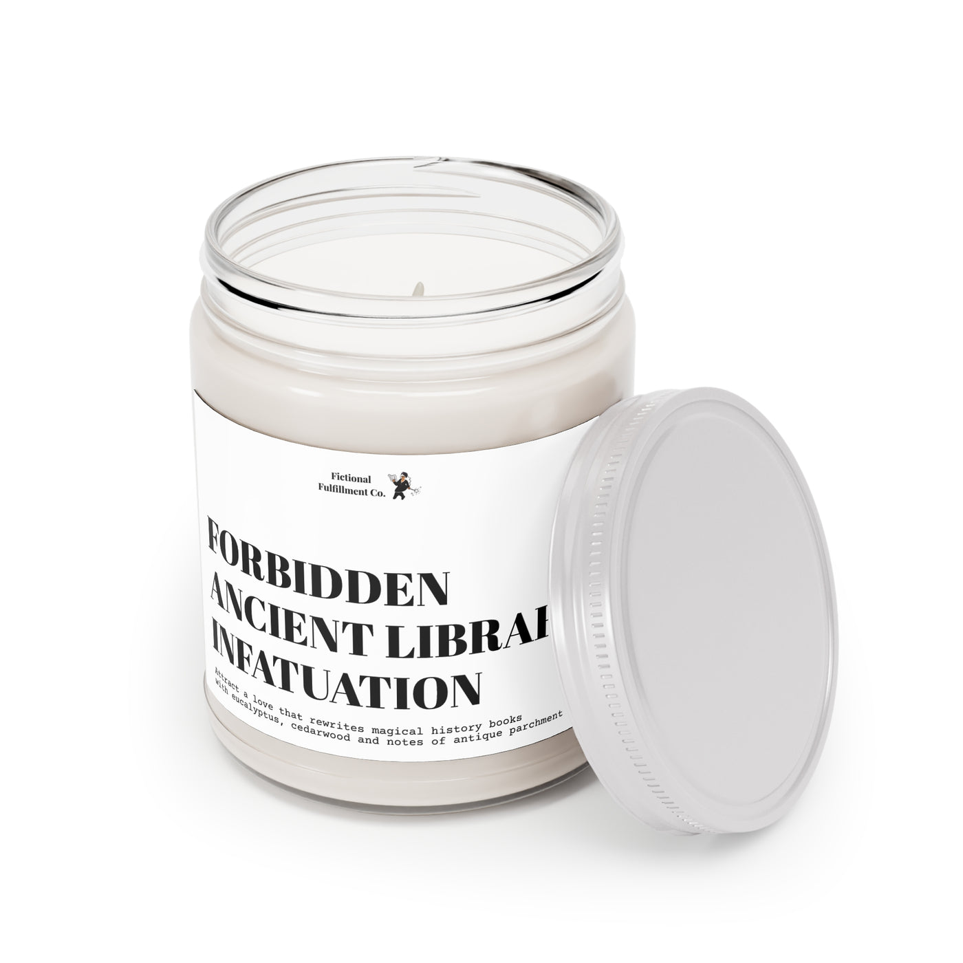 Discovery of Witches Fan / Dark Academia Reader Gift Candle - Fresh Balsam