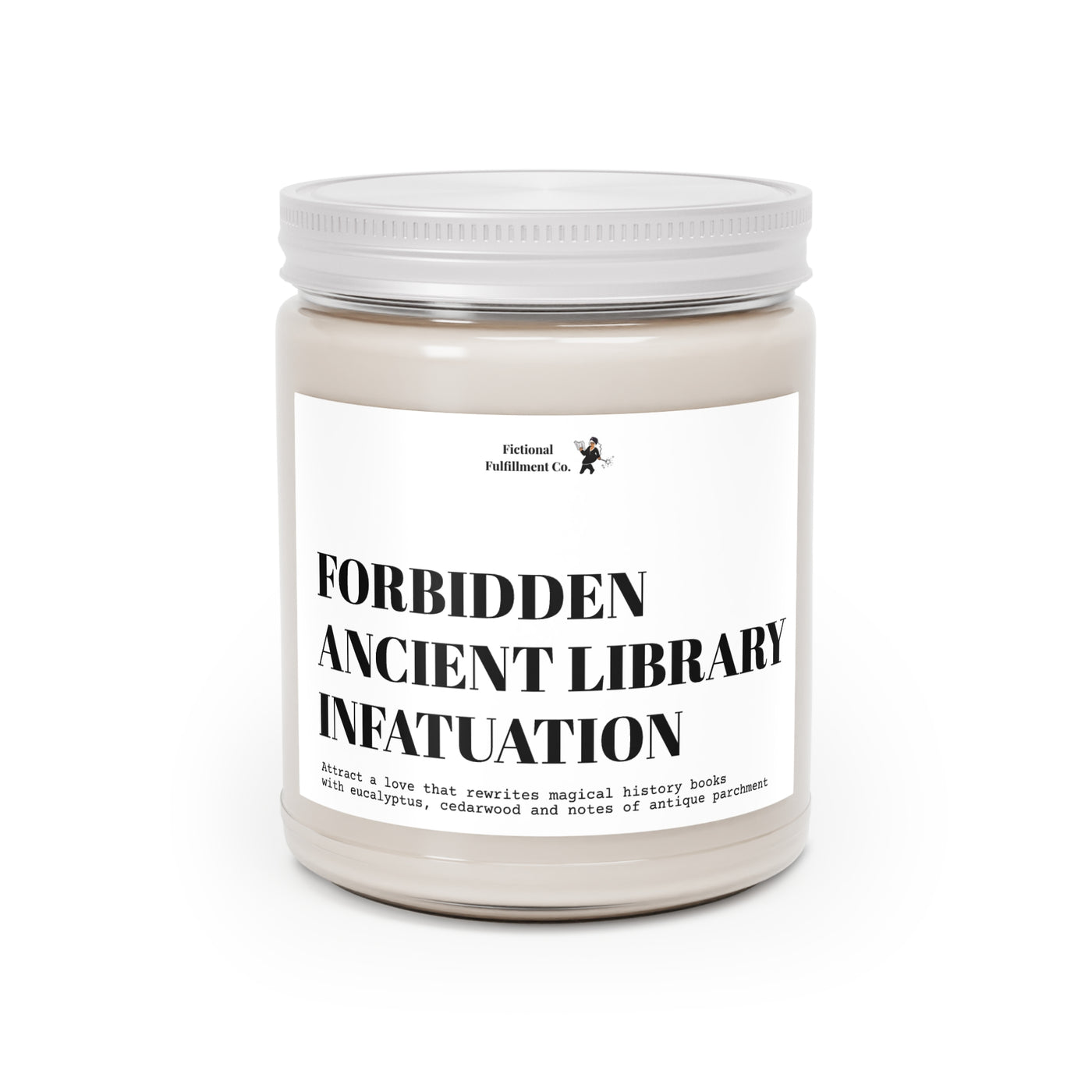 Discovery of Witches Fan / Dark Academia Reader Gift Candle - Fresh Balsam