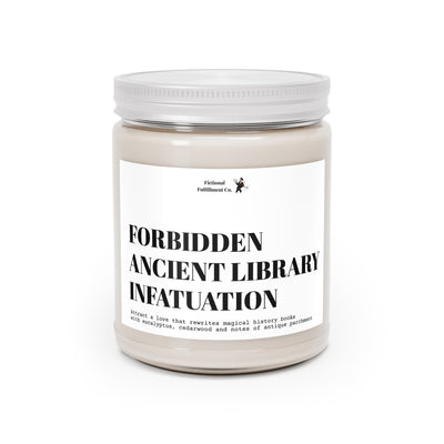 Discovery of Witches Fan / Dark Academia Reader Gift Candle - Fresh Balsam