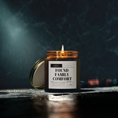 Found Family Comfort - Cinnamon Chai Scented Candle - Perfect Gift for Readers