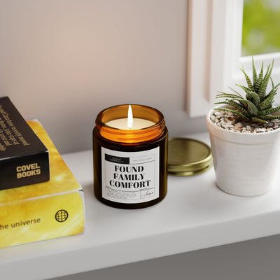 Found Family Comfort - Cinnamon Chai Scented Candle - Perfect Gift for Readers