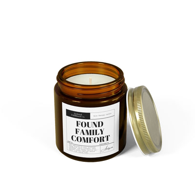 Found Family Comfort - Cinnamon Chai Scented Candle - Perfect Gift for Readers