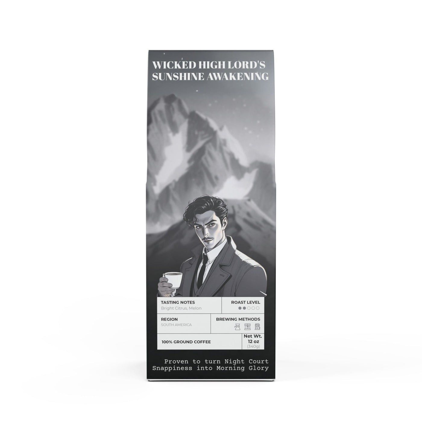 Wicked High Lord's Sunshine Awakening - Coffee -  Rhysand Gift