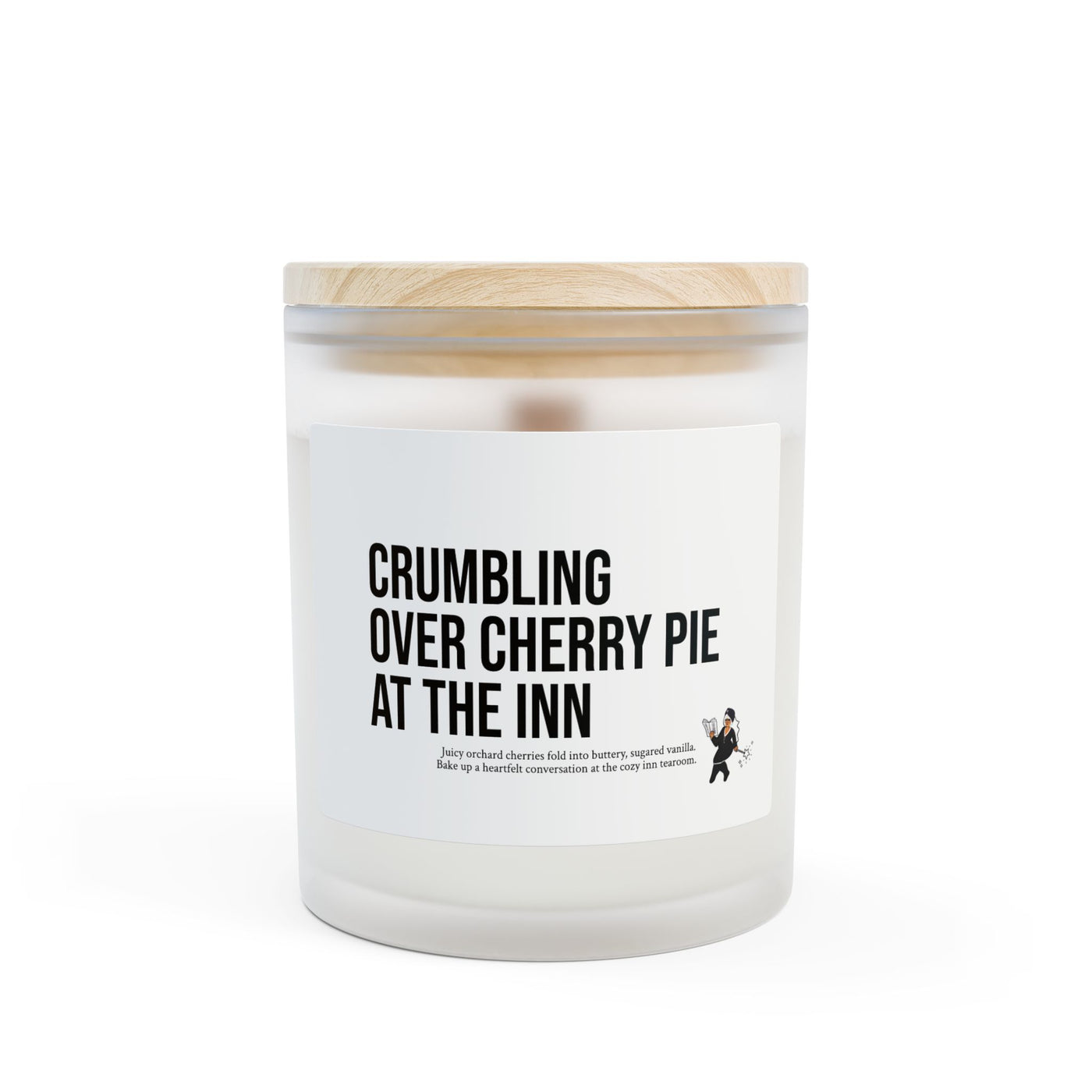 Cherry Vanilla Pie Scented Candle - Perfect for Fans of Gilmore Girls