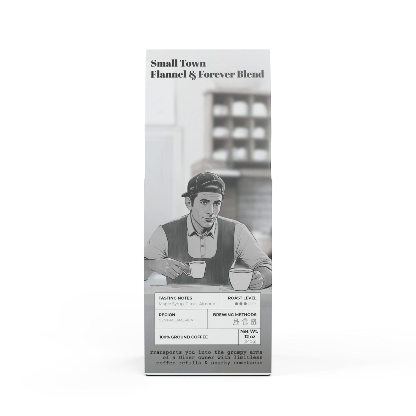 Small Town & Forever Blend - Coffee - Gilmore Girls Gift